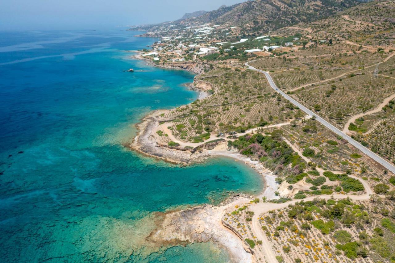 Villa Sea View Pine House Makrýgialos Esterno foto