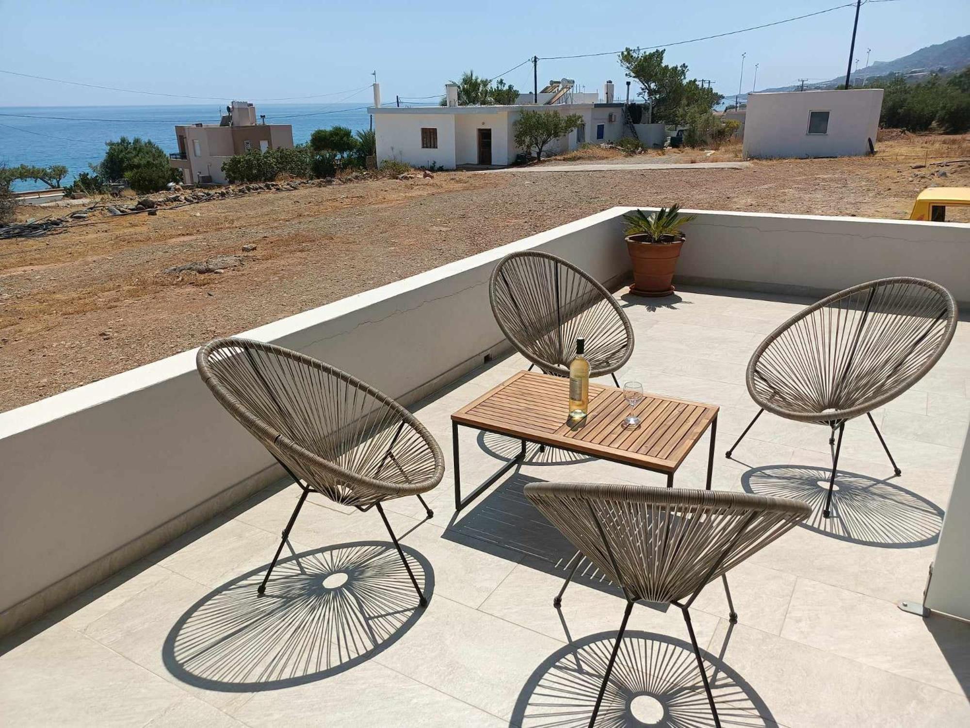 Villa Sea View Pine House Makrýgialos Esterno foto